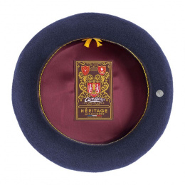 Béret Héritage par Laulhère 10 pouces - Veritable Campan Marine