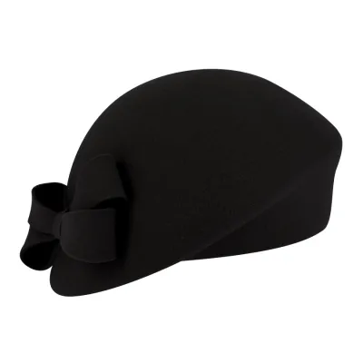 Black Woolen Beret - Traclet