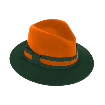 Traveller Balestra Two-Tone Felt Hat - Traclet   Reference: 17142| Traclet Hat Shop