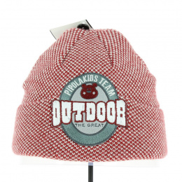 Childrens hat Shadow Red - Pipolaki