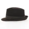 Trilby Unity Waterproof Brown Wool Felt Hat - Traclet