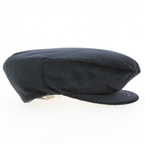 Casquette Plate Must Velours Côtelé Noir - Mtm Casquette Plate Must Velours Côtelé Noir - Mtm