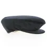 Casquette Plate Must Velours Côtelé Noir - Mtm