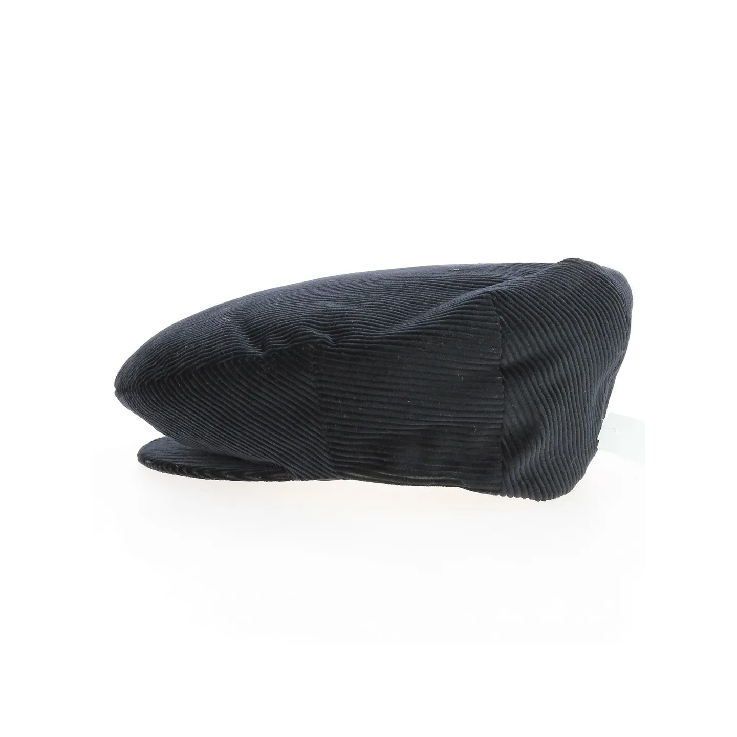 Casquette Plate Must Velours Côtelé Noir - Mtm
