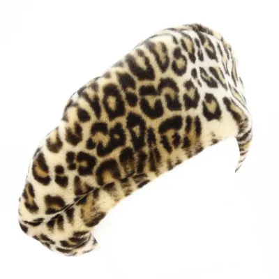 Béret Fausse Fourrure Léopard - Traclet