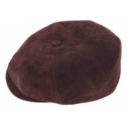 Stetson Longreach Hatteras Plum Leather Cap