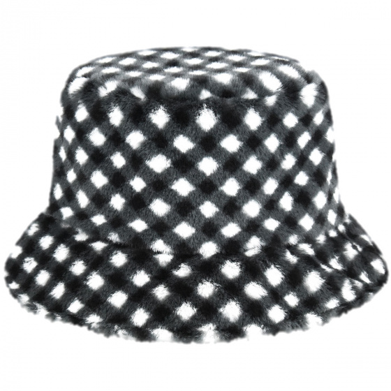 Bob fausse fourrure Noir & Blanc - Kangol