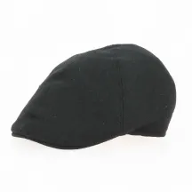 Casquette Duck Laine Noire - Traclet