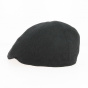 Duck Cap Black Wool - Traclet