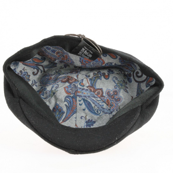 Casquette Duck Laine Noire - Traclet Casquette Duck Laine Noire - Traclet