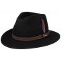 Kentucky Foldable Wool Felt Hat Black - Stetson