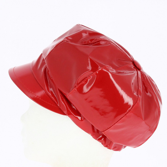 Casquette Gavroche Polyester Rouge - Traclet
