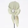 Turban Foulard Chimiothérapie Coton Beige - Traclet
