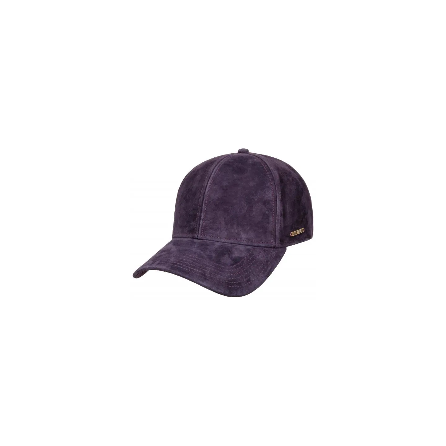 Yellow Leather Louisville Baseball Cap - Stetson Reference 17212