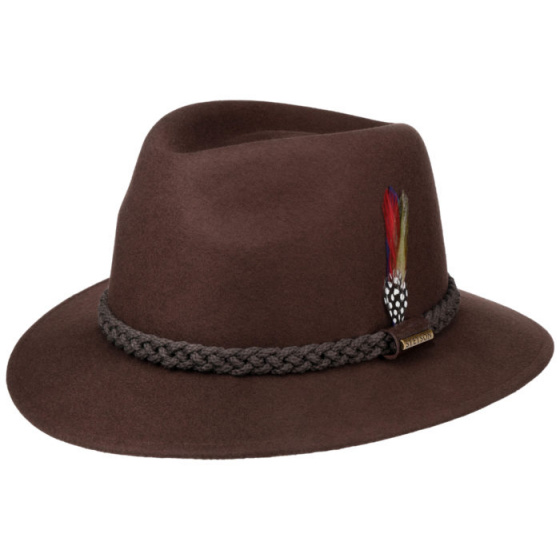 Chapeau Tresse Traveller Marron - Stetson