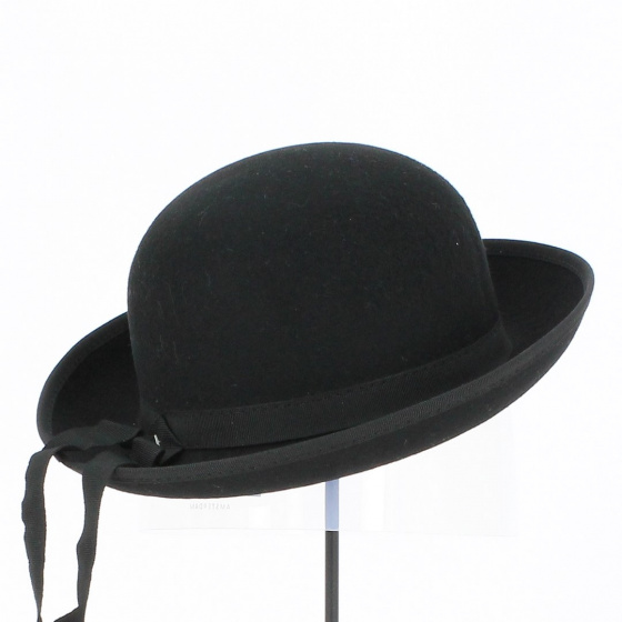 Breton hat Felt Wool Child Black - Traclet