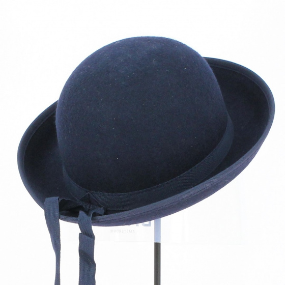 Breton hat Felt Wool Child Navy - Traclet