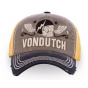 Xavier Grey & Yellow Rock Baseball Cap - Von Dutch