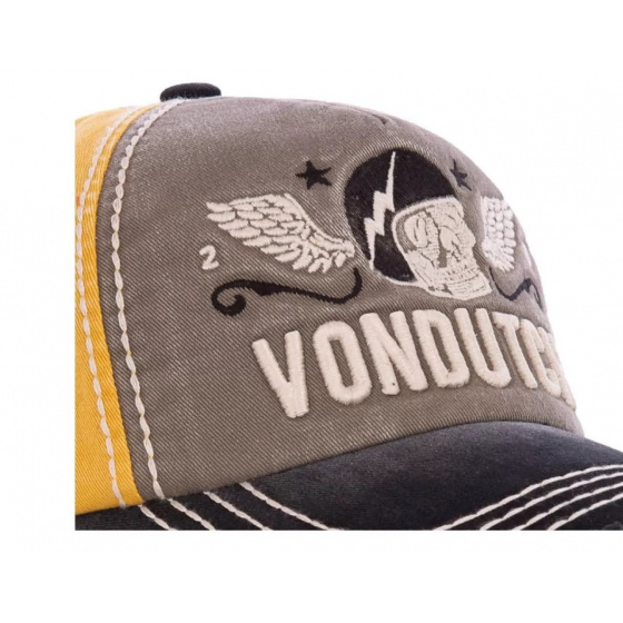 Casquette Baseball Moto Club Denim - Von Dutch Casquette Baseball Moto Club Denim - Von Dutch
