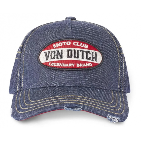 Casquette Baseball Moto Club Denim - Von Dutch Casquette Baseball Moto Club Denim - Von Dutch