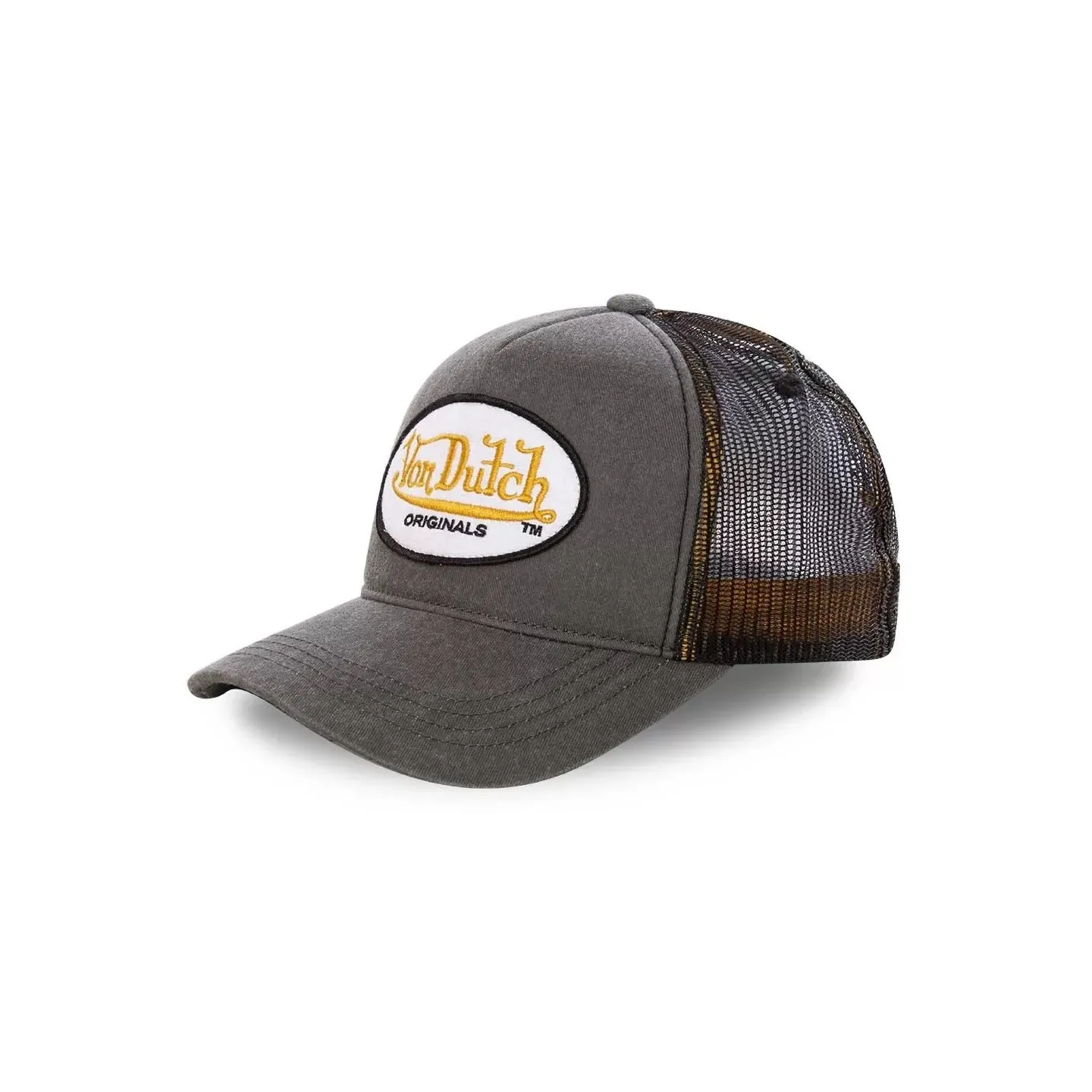 Casquette baseball Crew Grise - Von Dutch
