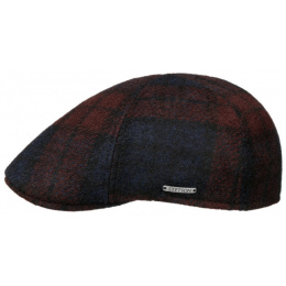 Texas Check Wool Gatsby Cap - Stetson