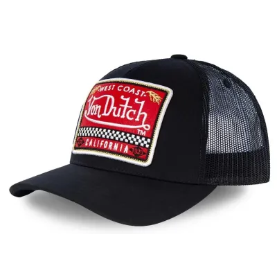 West Coast Baseball Cap Black - Von Dutch
