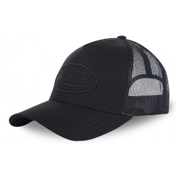 Baseball Cap Trucker Child Black - Von Dutch