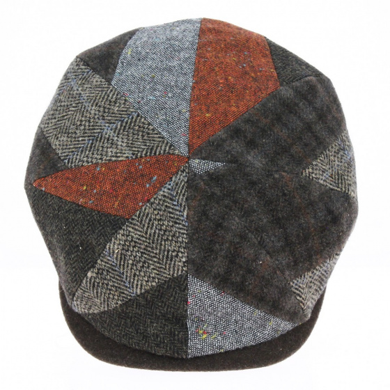 Houston Patchwork Brown Cap - Crambes