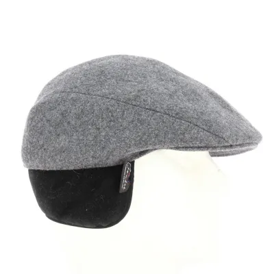 Casquette bombée Bertrand Cache-Oreilles Grise - Crambes