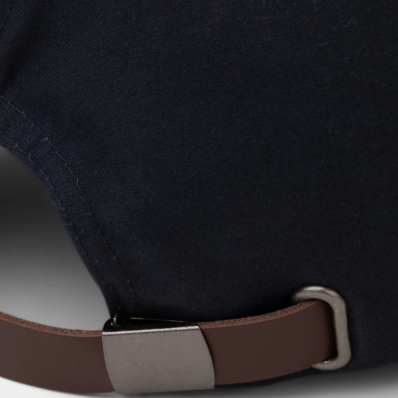 Casquette Baseball Wax Coton ciré Marine - Tilley