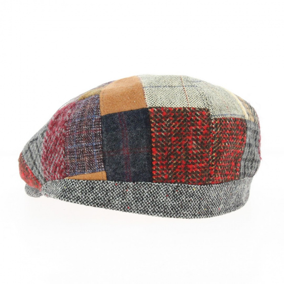 Casquette Plate Tadoussac Patchwork Laine - Aussie Apparel Casquette Plate Tadoussac Patchwork Laine - Aussie Apparel