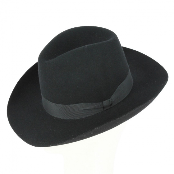 Western Wool Hat Black - Traclet