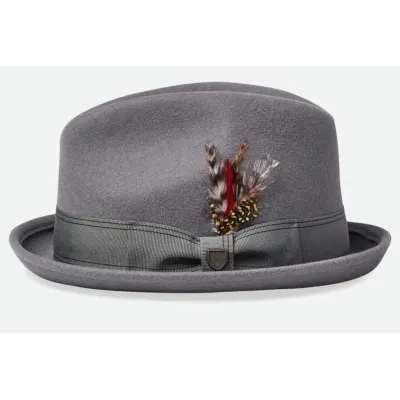 Chapeau Trilby Gain Gris - Brixton