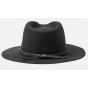 Messer Western Black Felt Fedora Hat - Brixton
