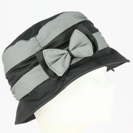Rain Bell Hat Black Bow - Traclet
