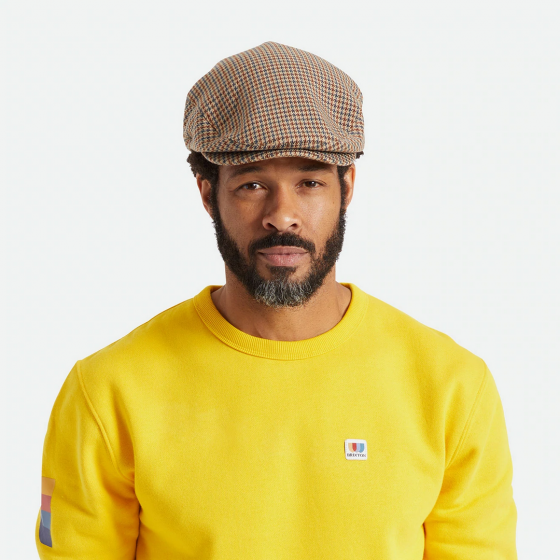 Hooligan Cap with Houndstooth pattern - Brixton