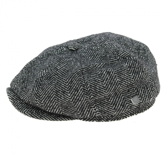Brood Baggy Dark Toffee Newsboy Cap - Brixton