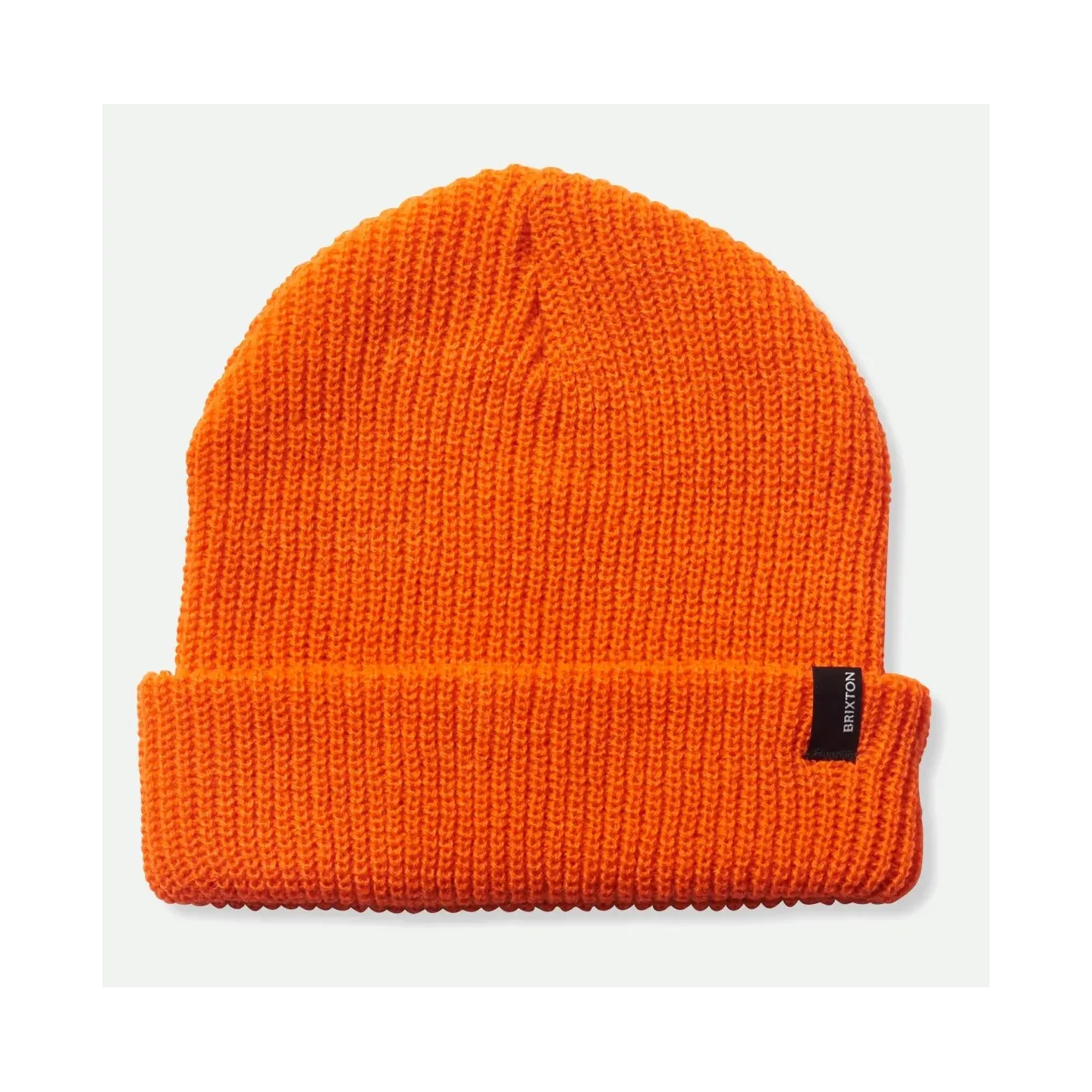 Heist Orange Knit Cap - Brixton
