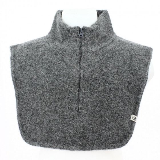 Grey Alpaca Wool Plastron - Roeckl