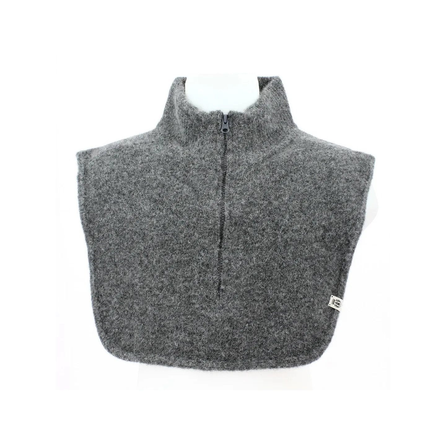 Grey Alpaca Wool Plastron - Roeckl