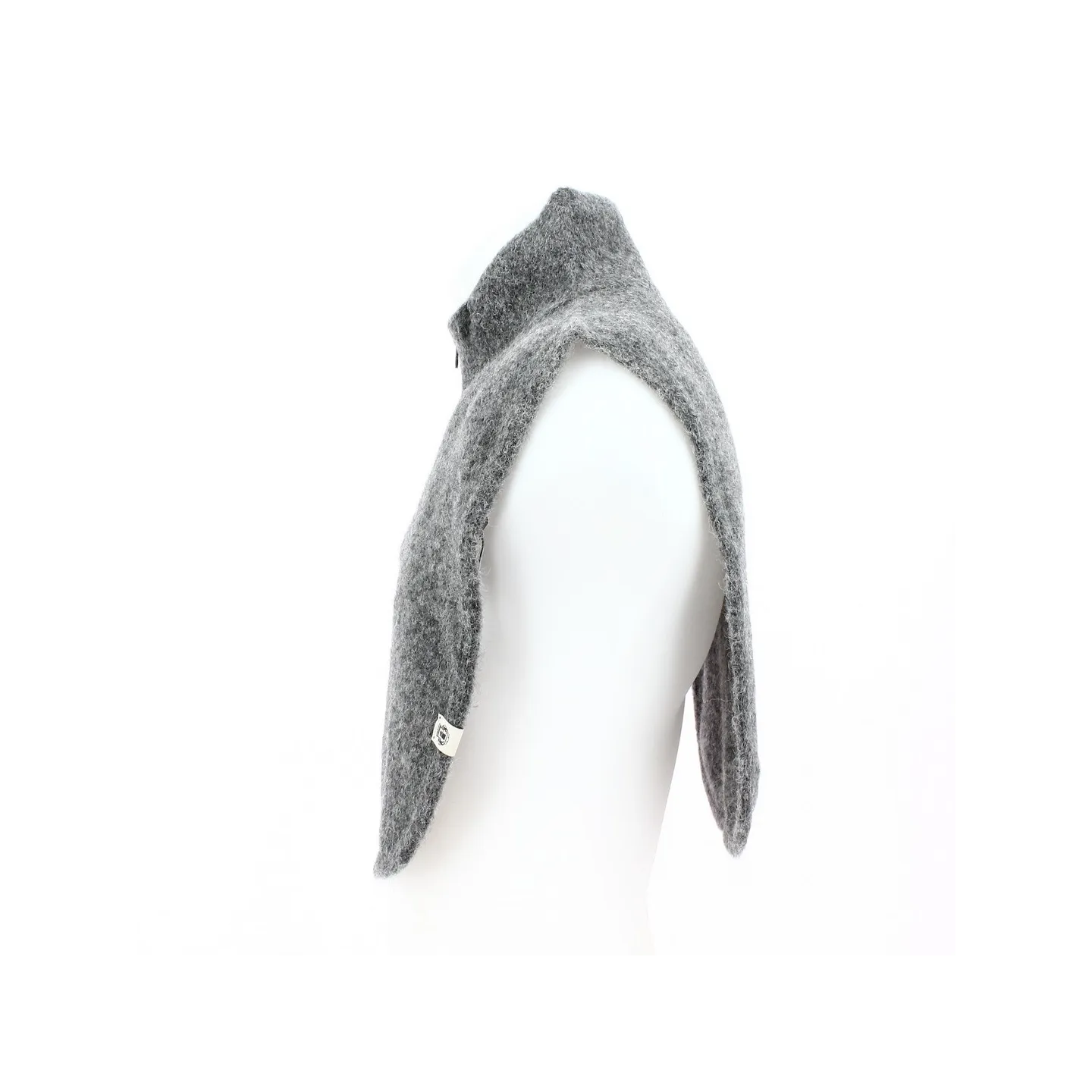 Plastron en Laine Alpaga Gris - Roeckl