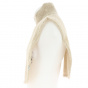 Beige Alpaca Wool Plastron - Roeckl
