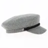 Casquette Marin Fiddler Grise - Brixton Reference : 17295 | Chapellerie Traclet