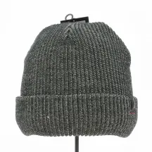 Heist Knit Cap Black and Beige - Brixton