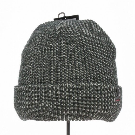 Heist Knit Cap Black and Beige - Brixton