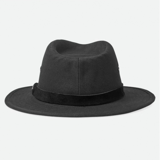 Traveller Messer Hat Cotton Black - Brixton