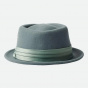 Almond Green Stout Porkpie Hat - Brixton