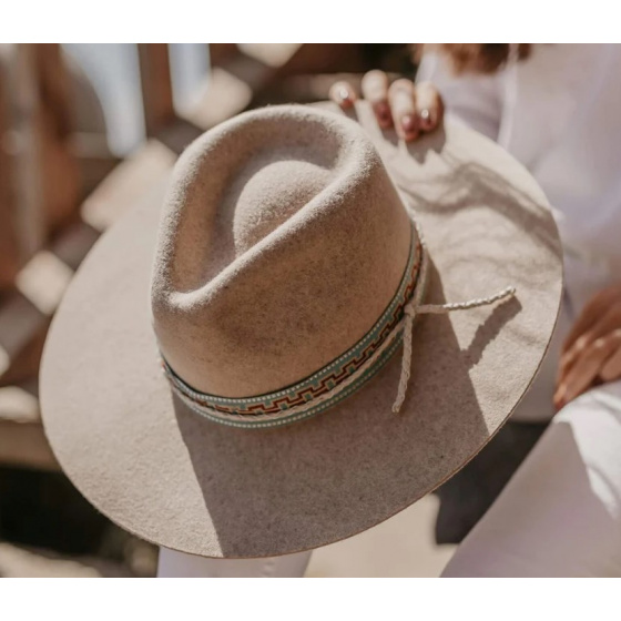 Chapeau Fedora Plum Feutre Bordeaux - Head'n Home