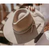 Chapeau Fedora Plum Feutre Bordeaux - Head'n Home Référence : 17323 | Chapellerie Traclet